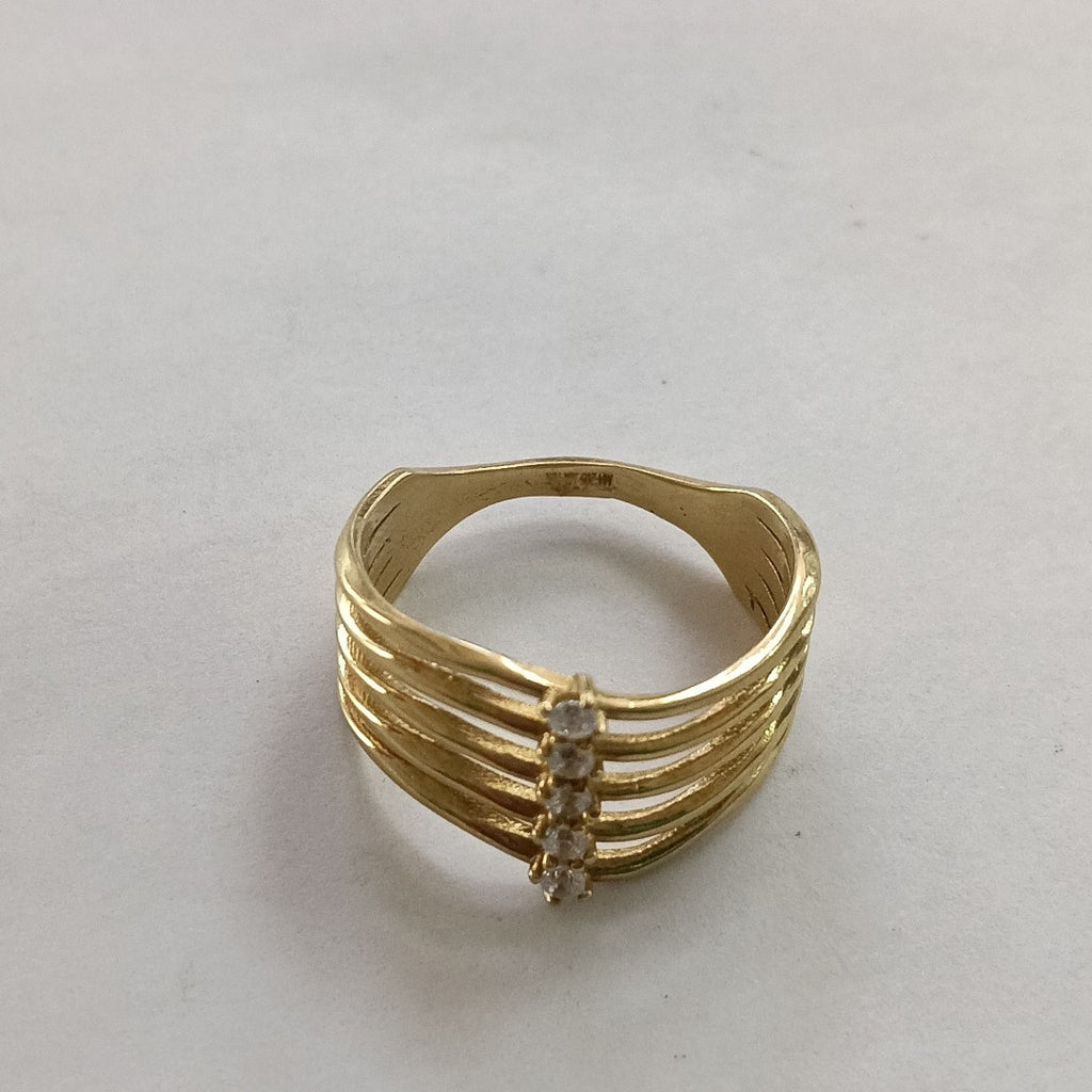 10012ANI72590A826 FRD10 ANILLOS DAMA ORO 10K 4.1GRS (NUEVO)