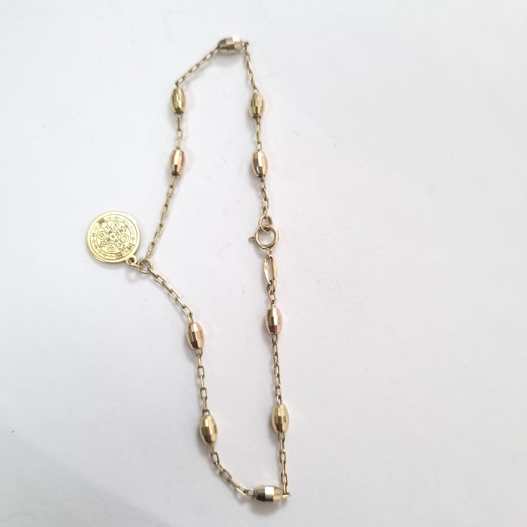 PULSERA. ORO. 14 K 2.2 GRMS (SEMINUEVO)