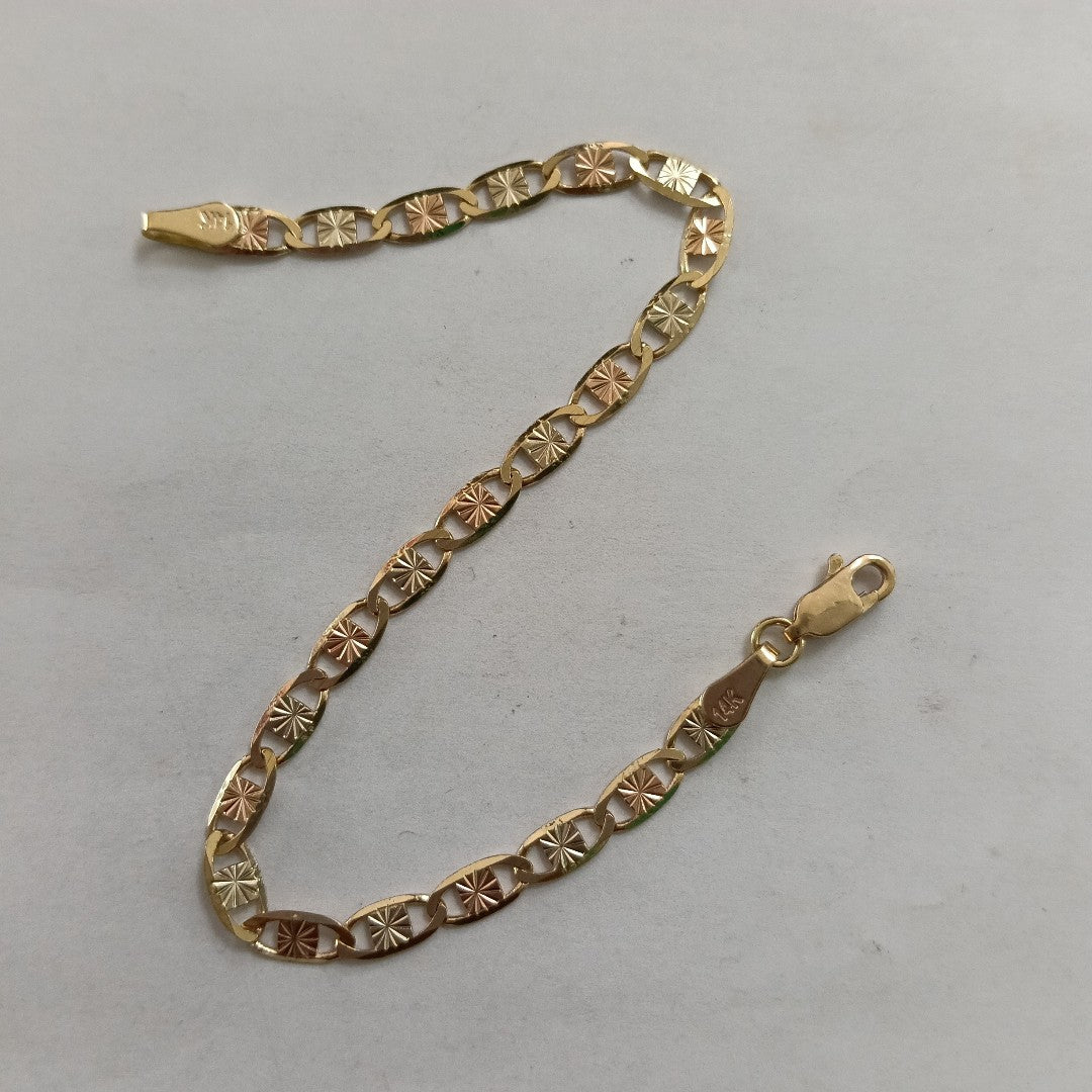 PULSERA TEJIDO MARINERO 4.11GR 18 CM (NUEVO)