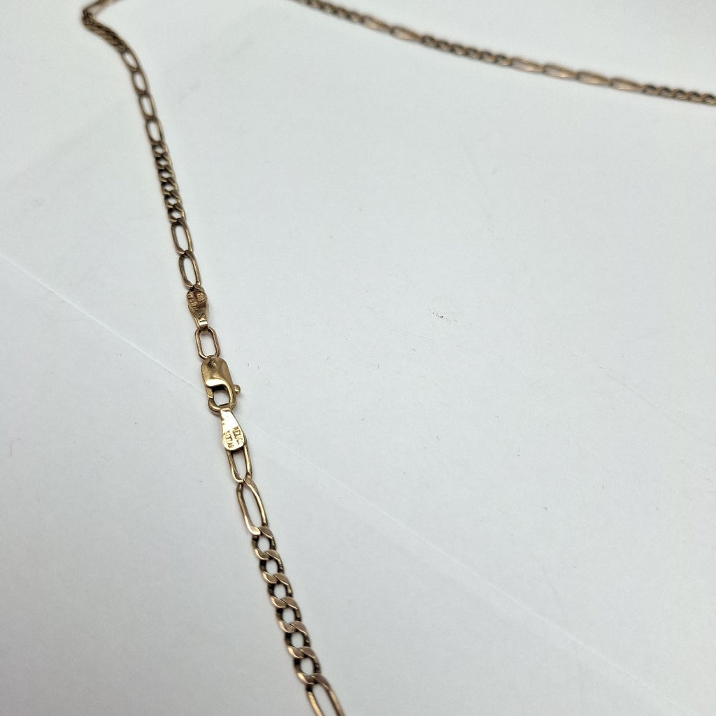 CADENA. ORO COMBINADO. 10 K 5.4 GRMS (SEMINUEVO)