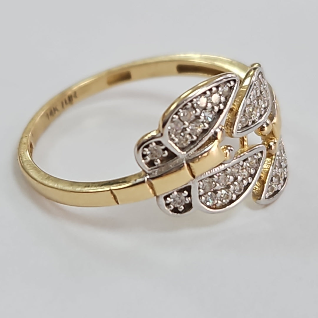 ANILLOS DAMA ORO 14K 2.2 (NUEVO)