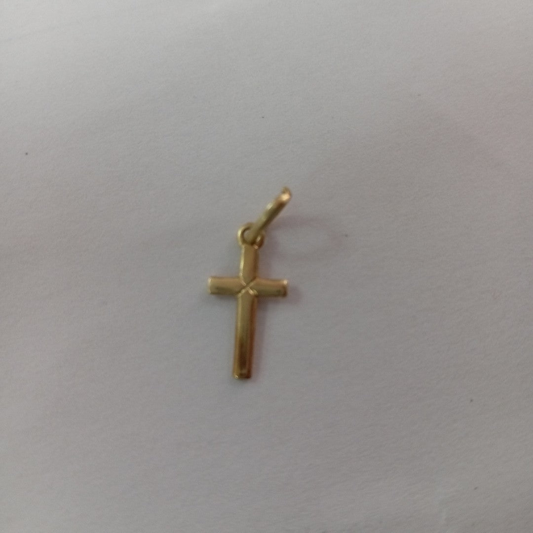 CRUZ, DIJE. ORO. 14 K 0.4 GRMS (SEMINUEVO)