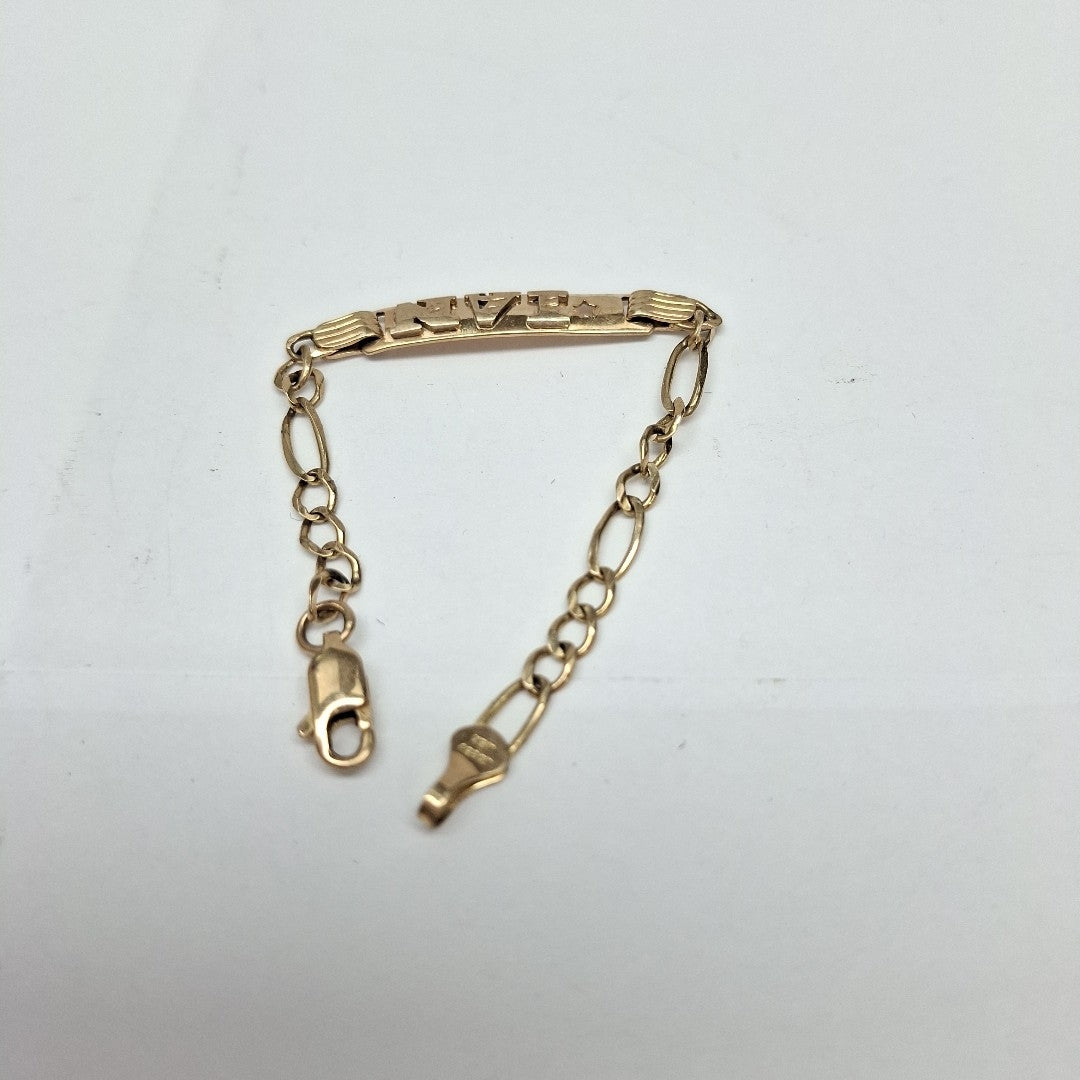 ESCLAVA. ORO. 10 K 3 GRMS (SEMINUEVO)