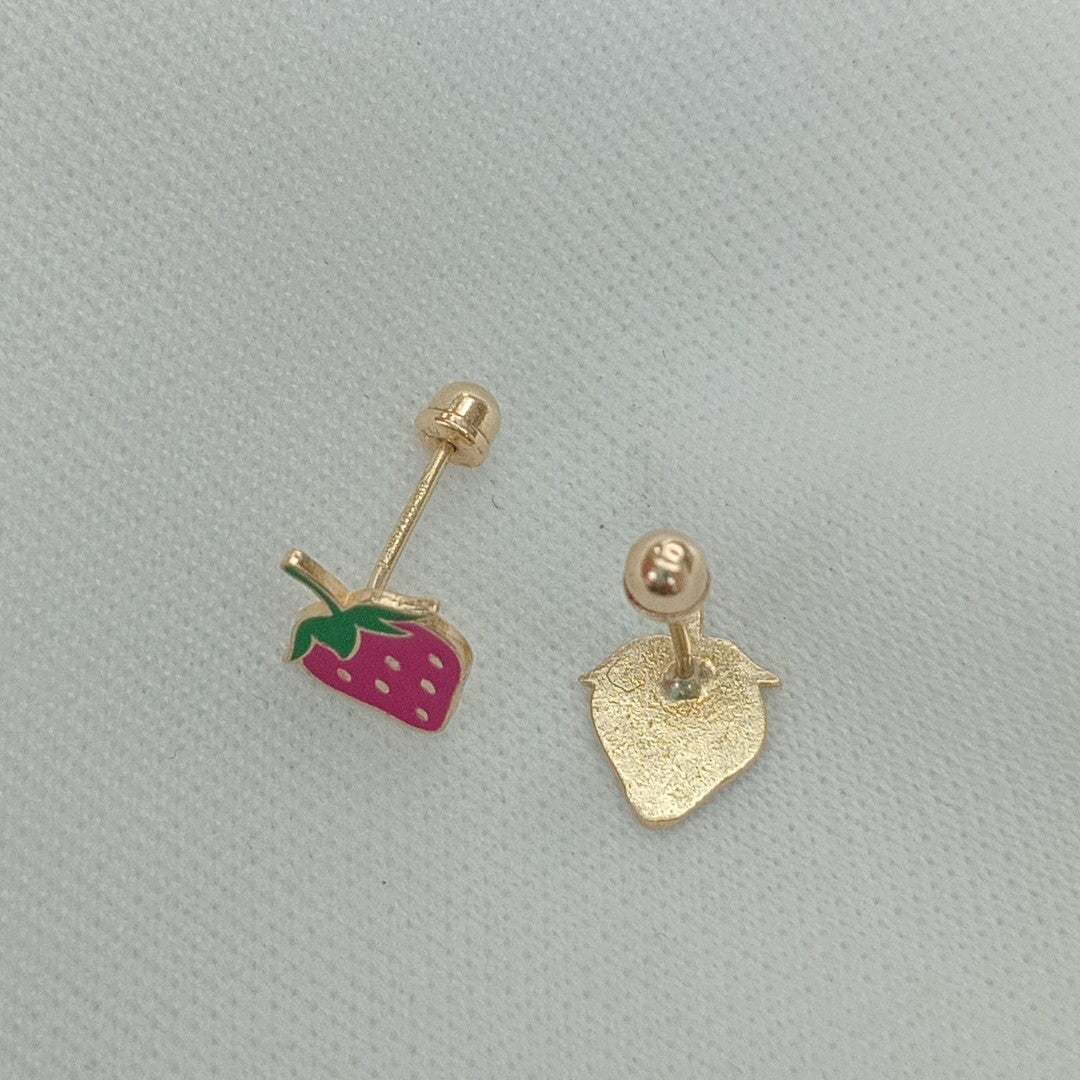 BROQUELES ORO 10K 1 (NUEVO)