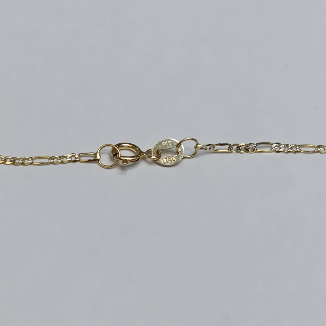 CADENAS CARTIER 3 1 DIAMANTADA ORO 14K 2.1 (NUEVO)