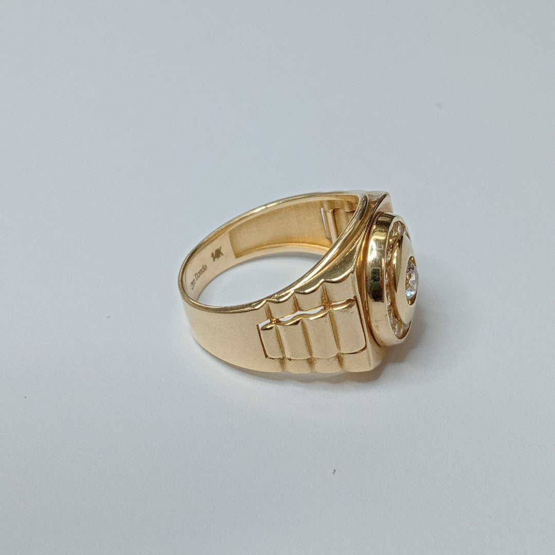 ANILLOS CABALLERO ORO 14K 6.6 (NUEVO)