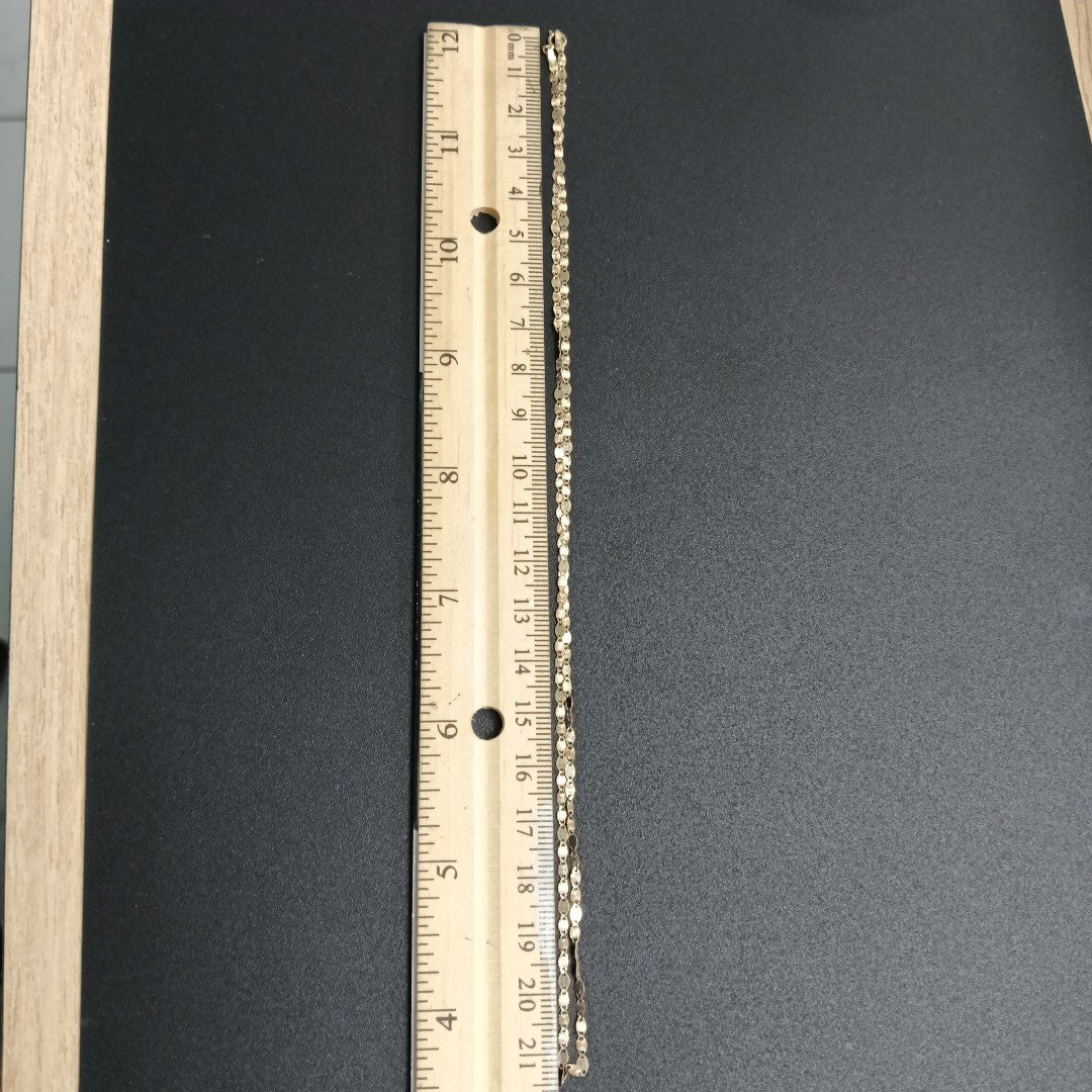 CADENA. ORO. 14 K 1.4 GRMS (SEMINUEVO)