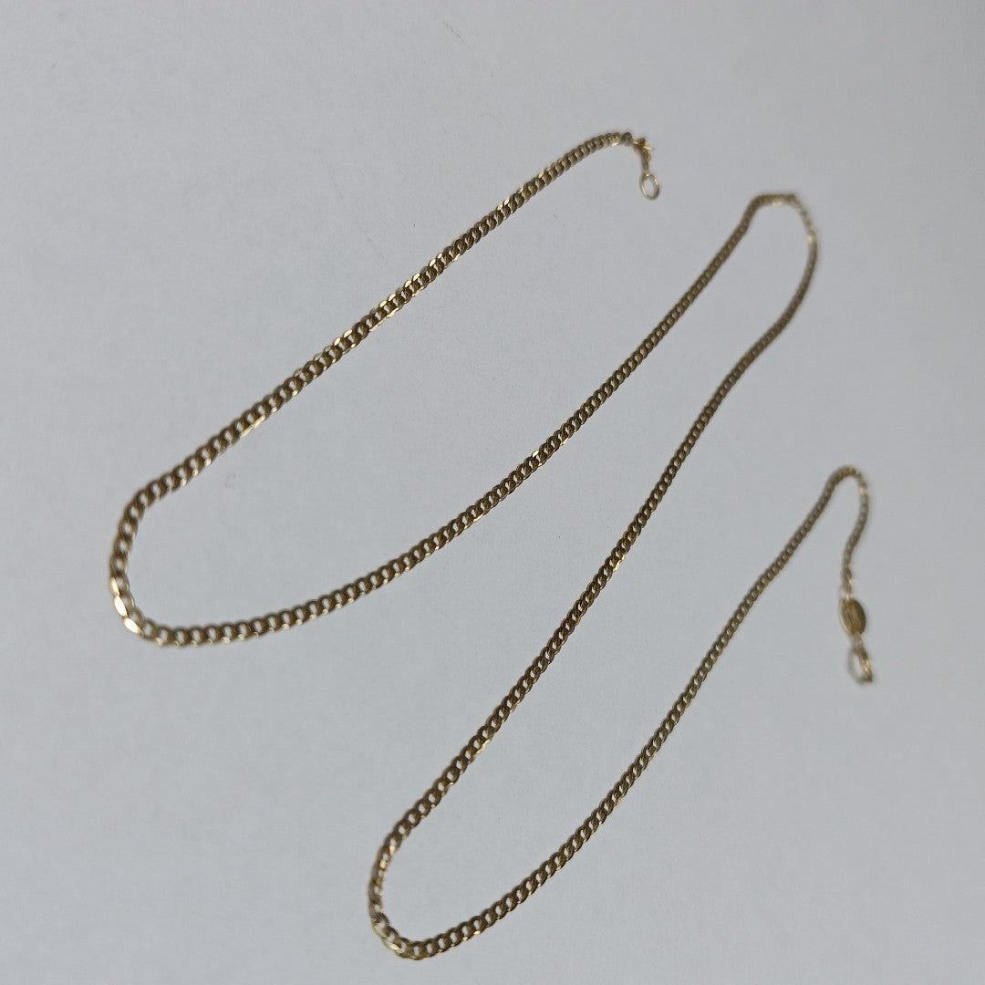 CADENAS BARBADA AMARILLA ORO 14K 1.9 (NUEVO)