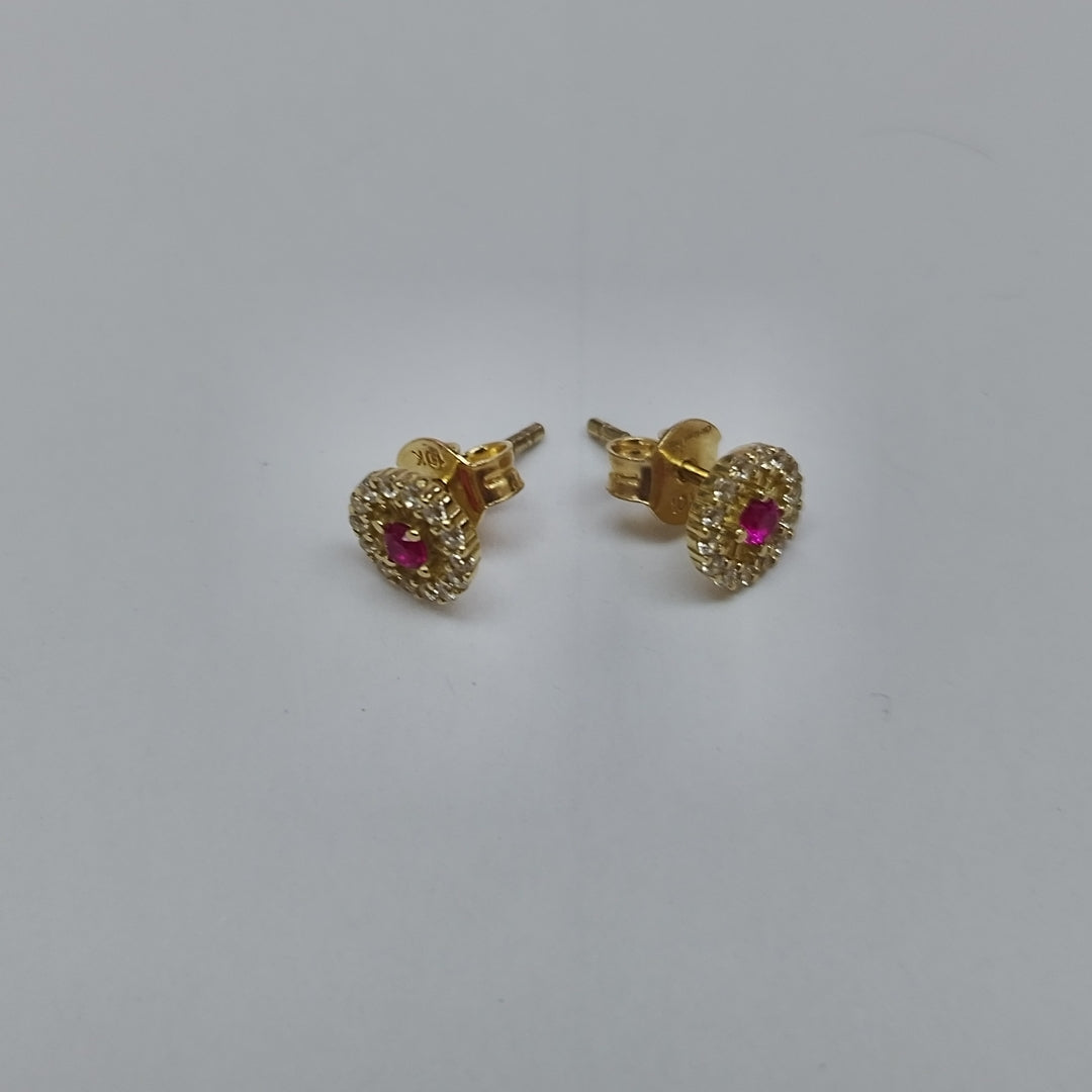 BROQUELES ORO 10K 1 (NUEVO)