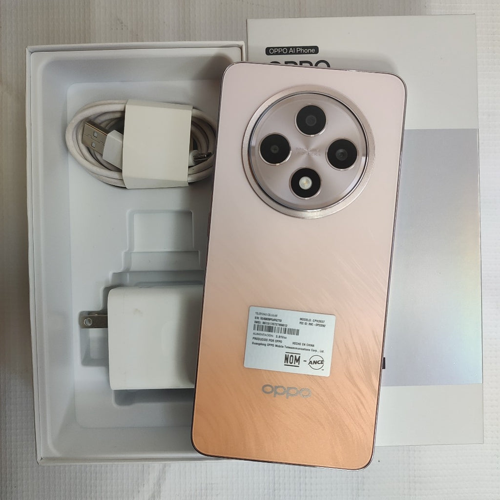 CELULAR OPPO  RENO 12F 5G CPH2637 256 GB 12 GB RAM (SEMINUEVO)