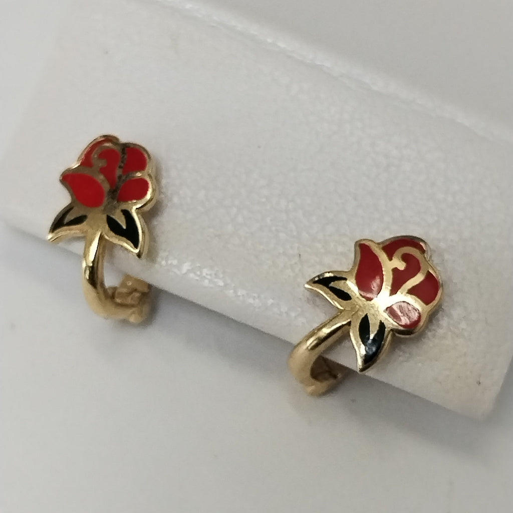BROQUELES ORO 14K 1.3 (NUEVO)