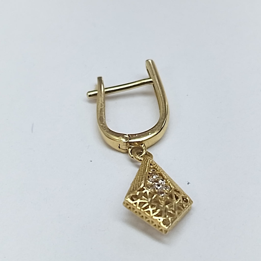 BROQUELES ORO 14K 2.9 (NUEVO)