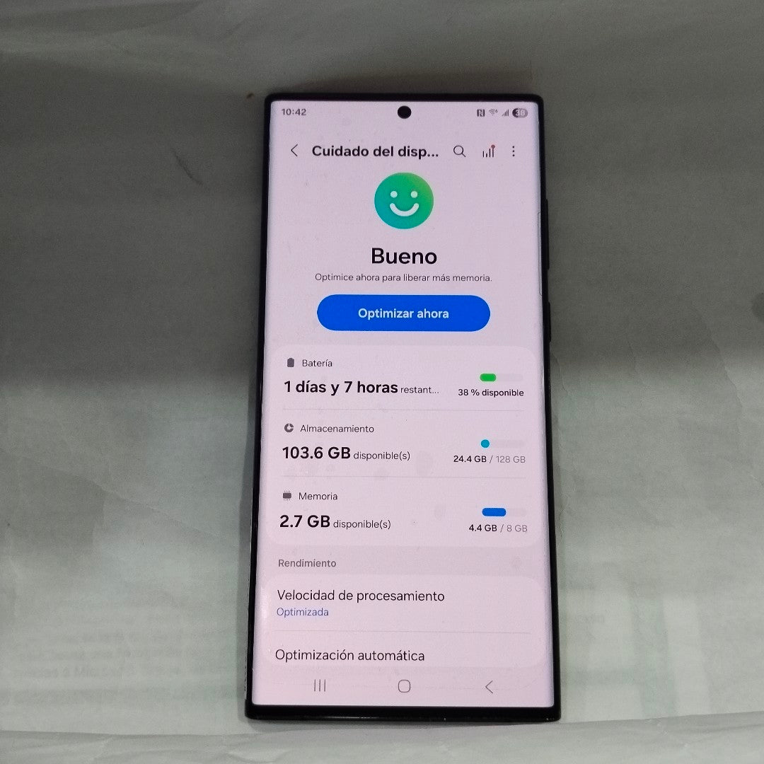 CELULAR SAMSUNG GALAXY S22 ULTRA SM-S908U 128 GB 8 GB RAM (SEMINUEVO)