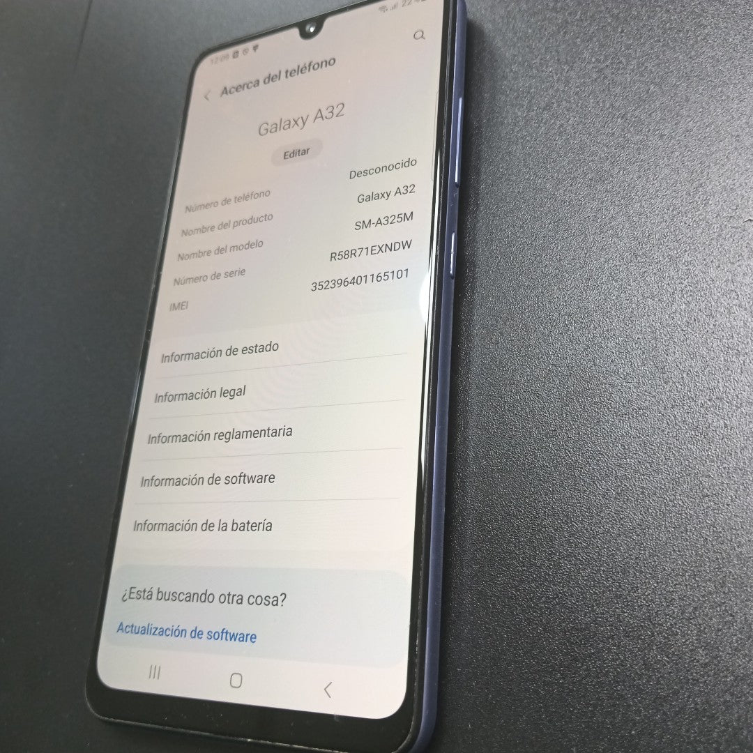 CELULAR SAMSUNG GALAXY A32 SM-A325M 128 GB 4 GB RAM (SEMINUEVO)