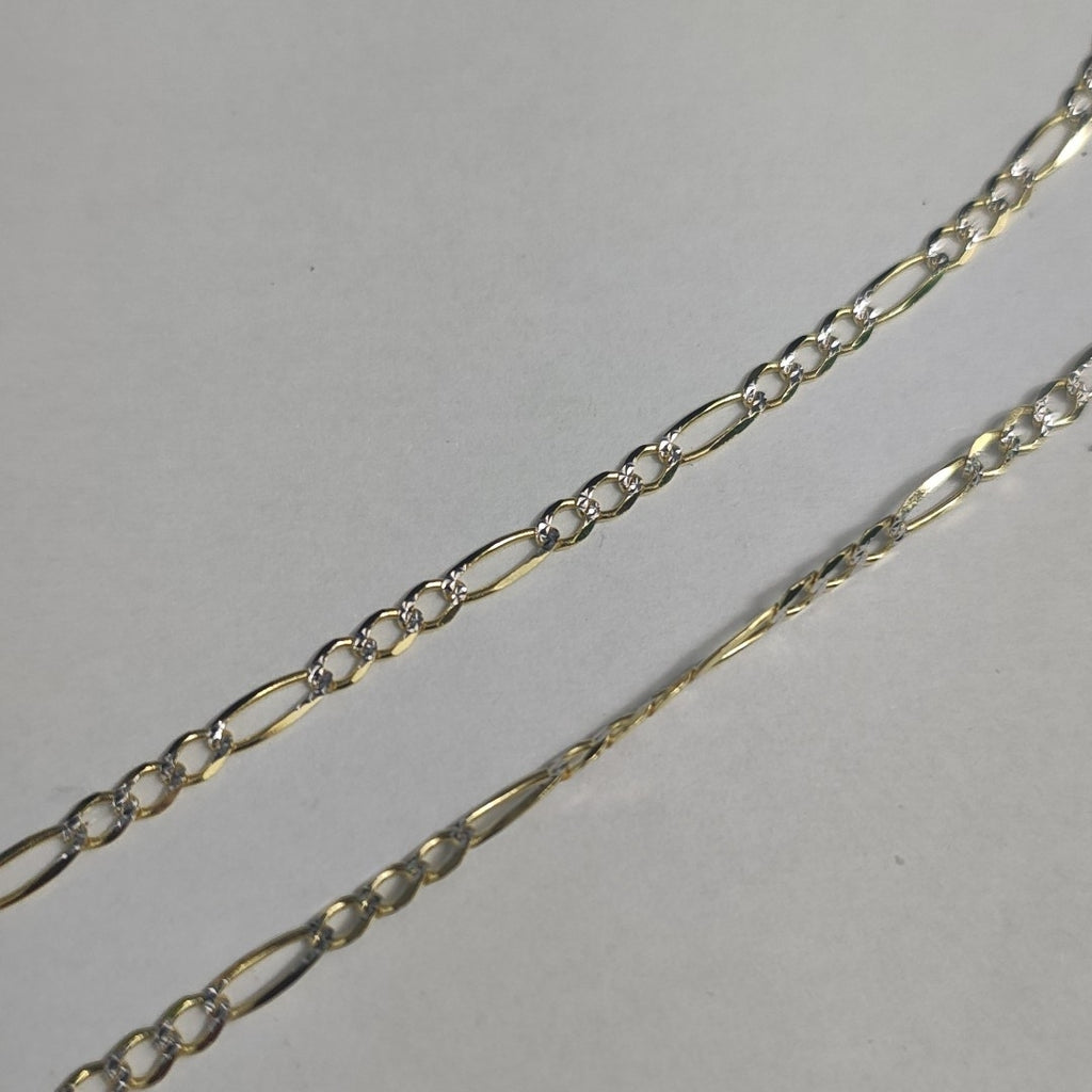 CADENAS CARTIER 3 1 DIAMANTADA ORO 14K 7.3 (NUEVO)