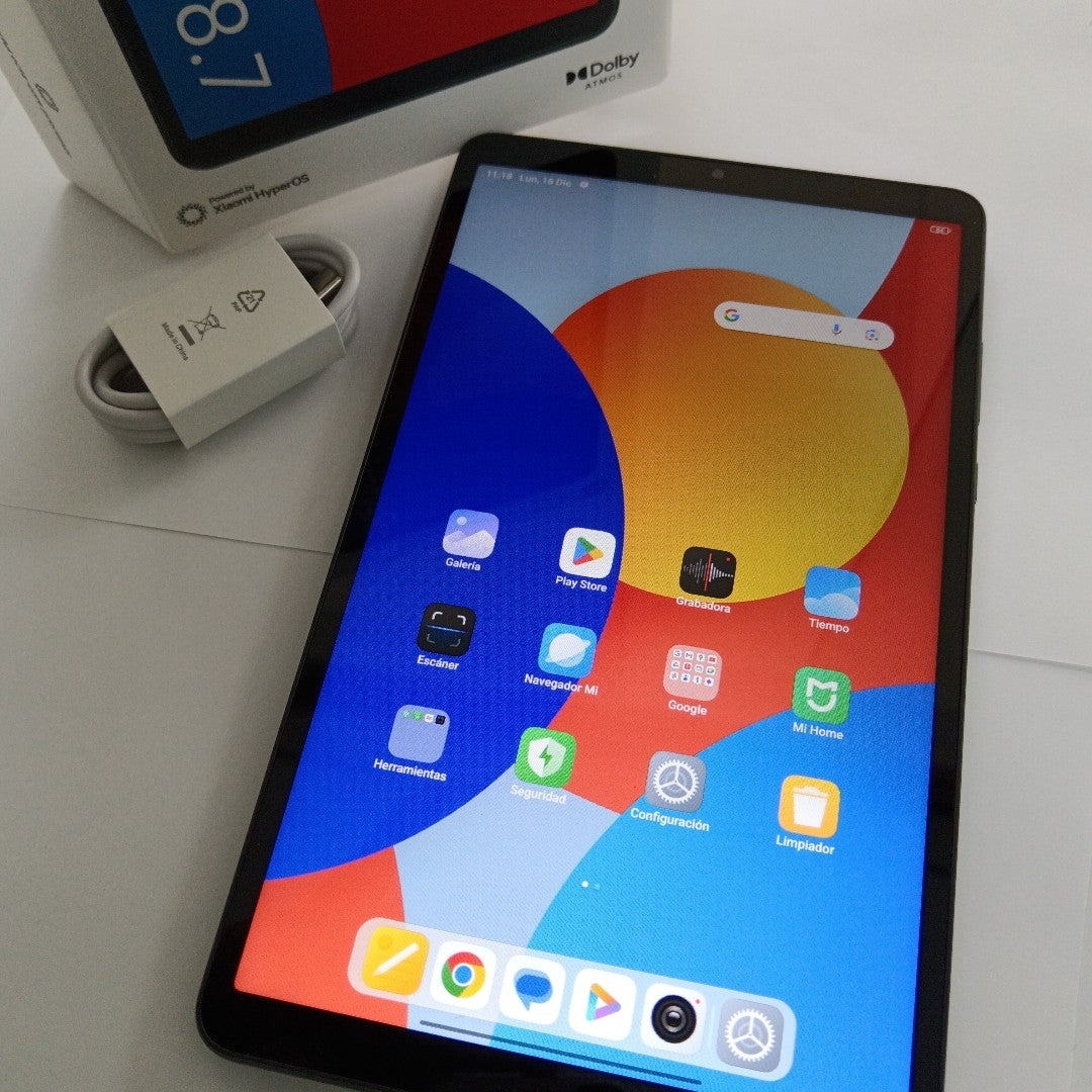 TABLETA XIAOMI REDMI PAD SE 24075RP89G (2024) 128 GB 4 GB RAM (SEMINUEVO)