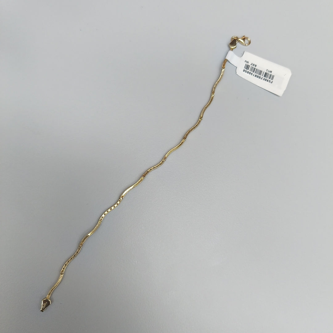 PULSERAS DAMA ORO 14K 3.6 (NUEVO)