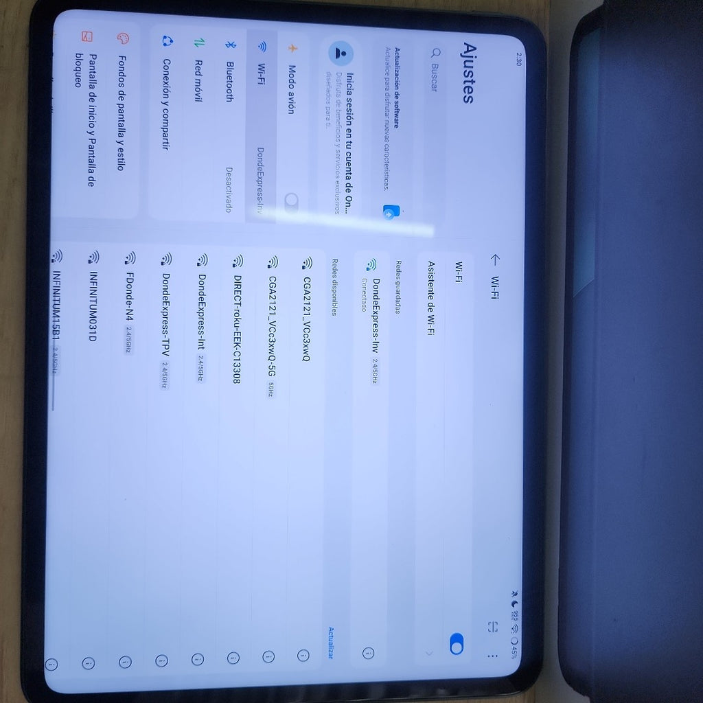 TABLETA ONE PLUS TAB OPD2203 (2023) 128 GB 8 GB RAM (SEMINUEVO)