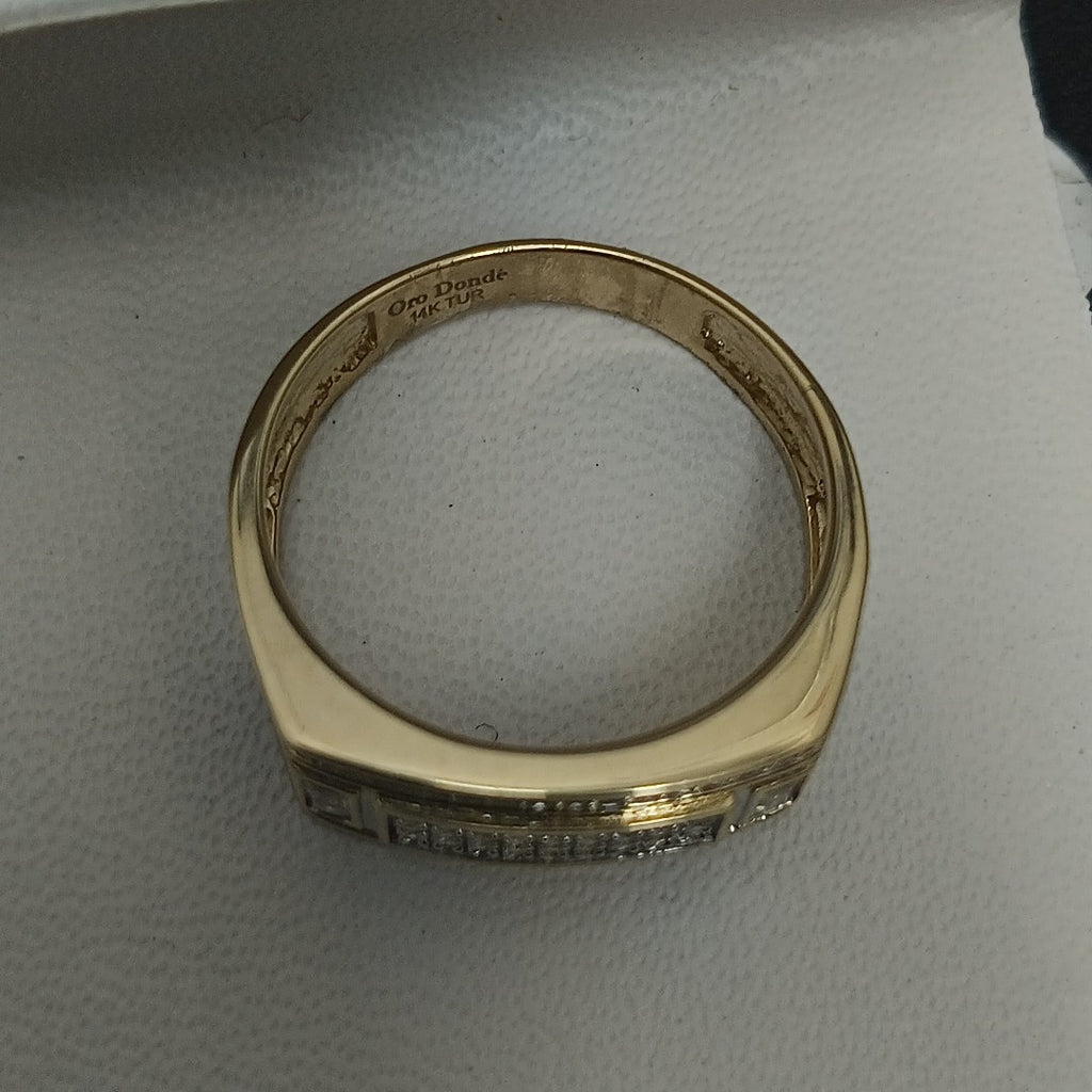 ANILLOS CABALLERO ORO 14K 6.7 (NUEVO)