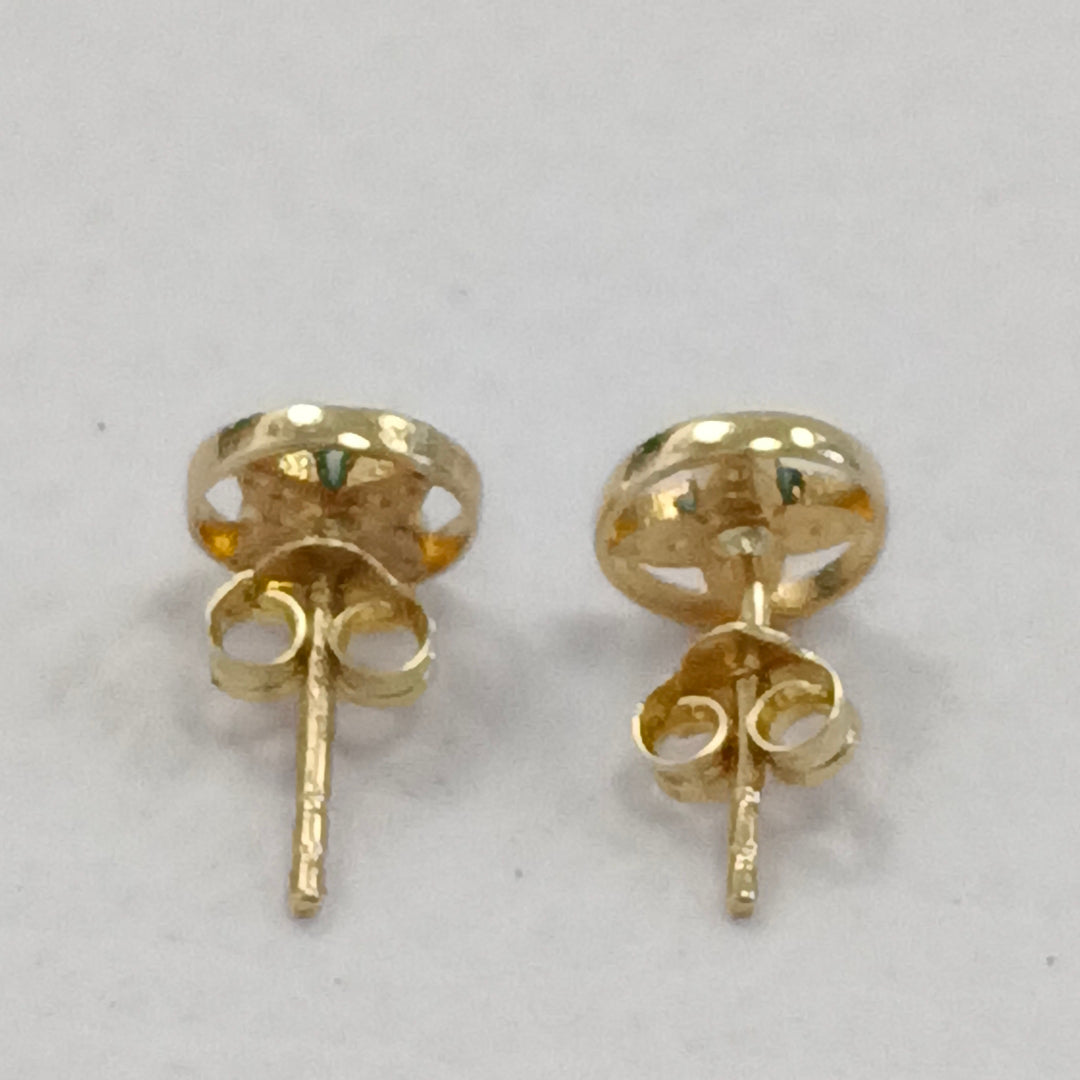 BROQUELES ORO 14K 1.1 (NUEVO)