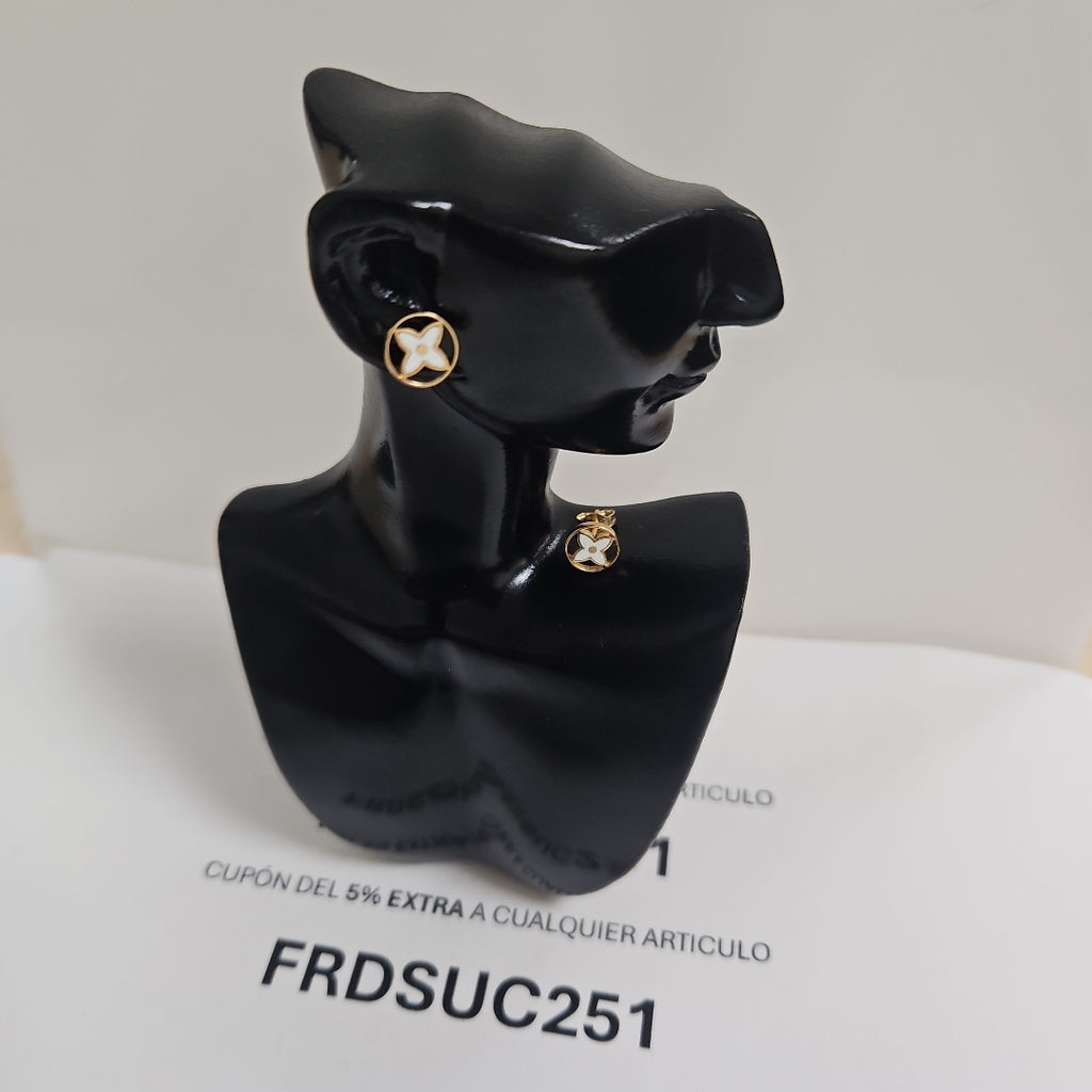 BROQUELES ORO 14K 1.1 (NUEVO)