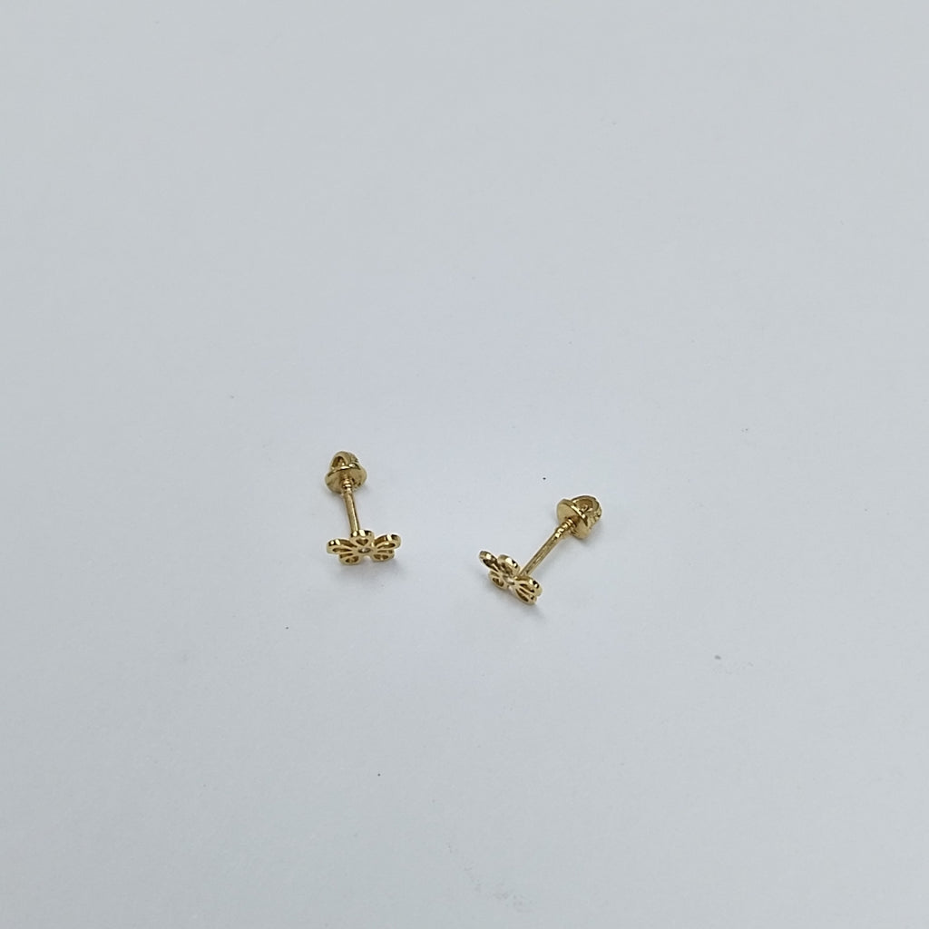 BROQUELES ORO 14K 1 (NUEVO)