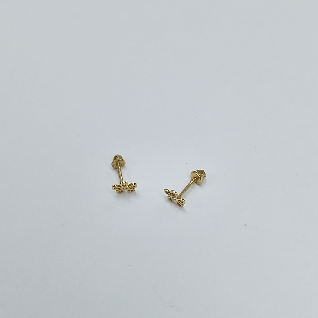 BROQUELES ORO 14K 1 (NUEVO)