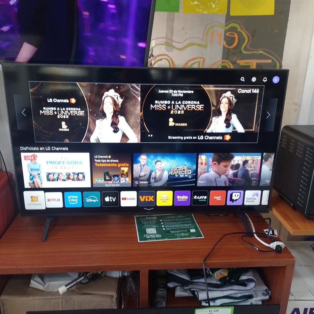 PANTALLA LG 50UQ8000PSB (2023) 50" LED 4K (SEMINUEVO)