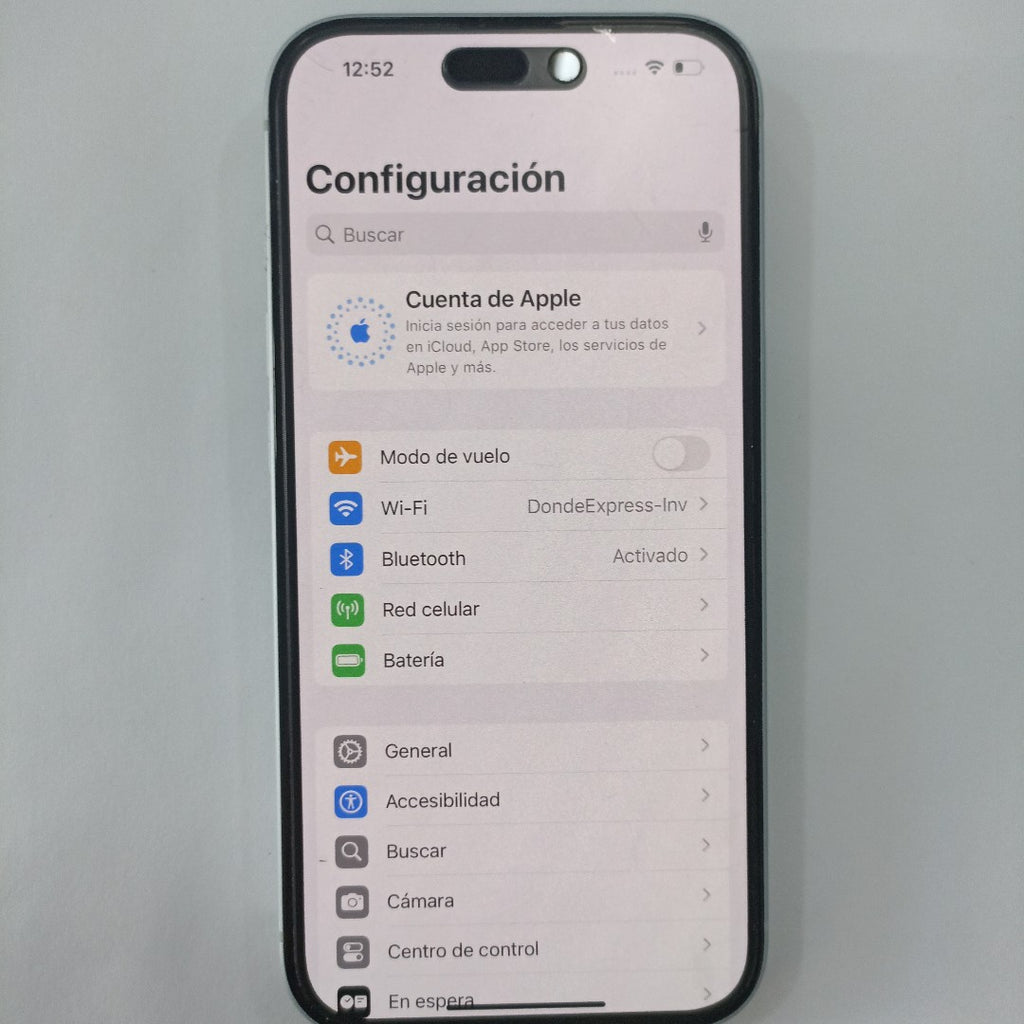 CELULAR APPLE IPHONE 15 A3089 (2023) 128 GB 6 GB RAM (SEMINUEVO)