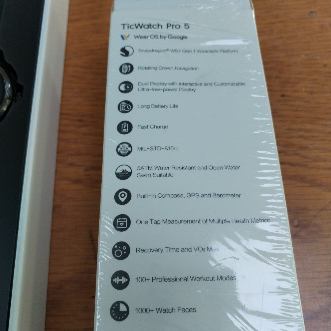 SMARTWATCH MOBVOI TICWATCH PRO 5 36 MM GPS (SEMINUEVO)