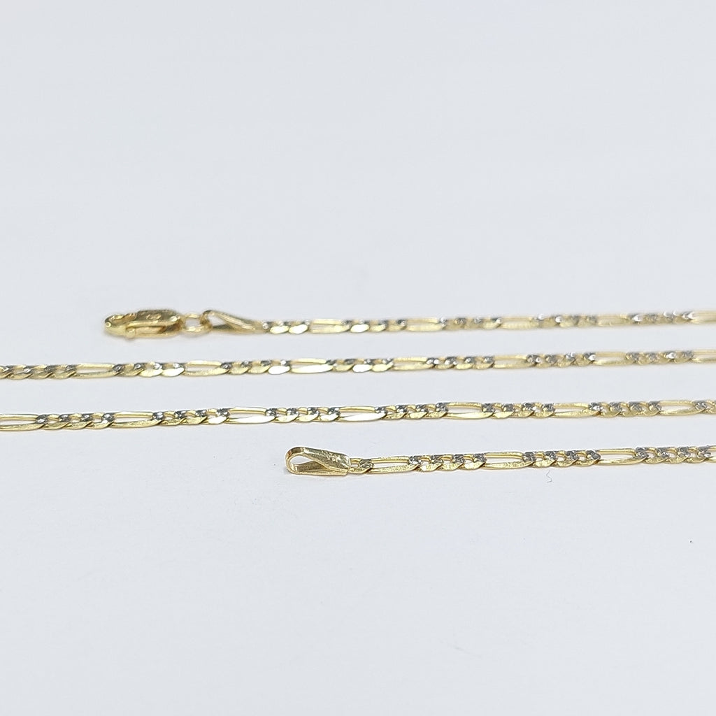 CADENAS CARTIER 3 1 DIAMANTADA ORO 14K 4.6 (NUEVO)