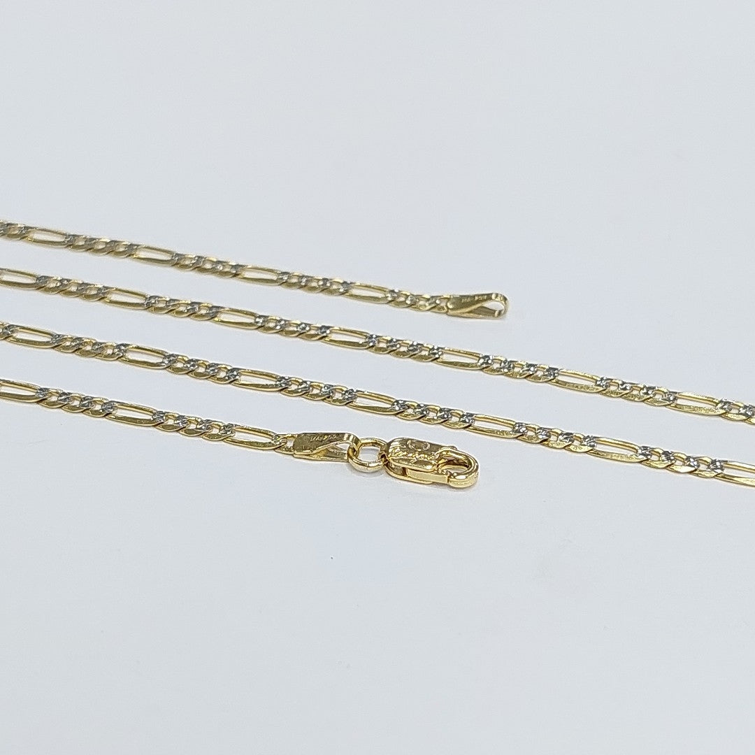 CADENAS CARTIER 3 1 DIAMANTADA ORO 14K 4.6 (NUEVO)