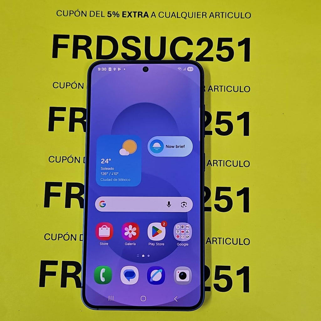 CELULAR SAMSUNG GALAXY S25 SM-S931B (2025) 128 GB 12 GB RAM (SEMINUEVO)