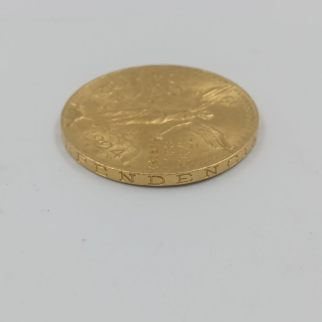 K1 41.6 GRMS 21 K IDENTIFICACIÓN MONEDA NOMINATIVA. MATERIALES ORO. CAN (SEMINUEVO)