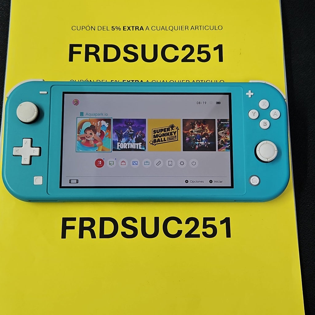 CONSOLA DE VIDEOJUEGO NINTENDO SWITCH 32 GB (SEMINUEVO)