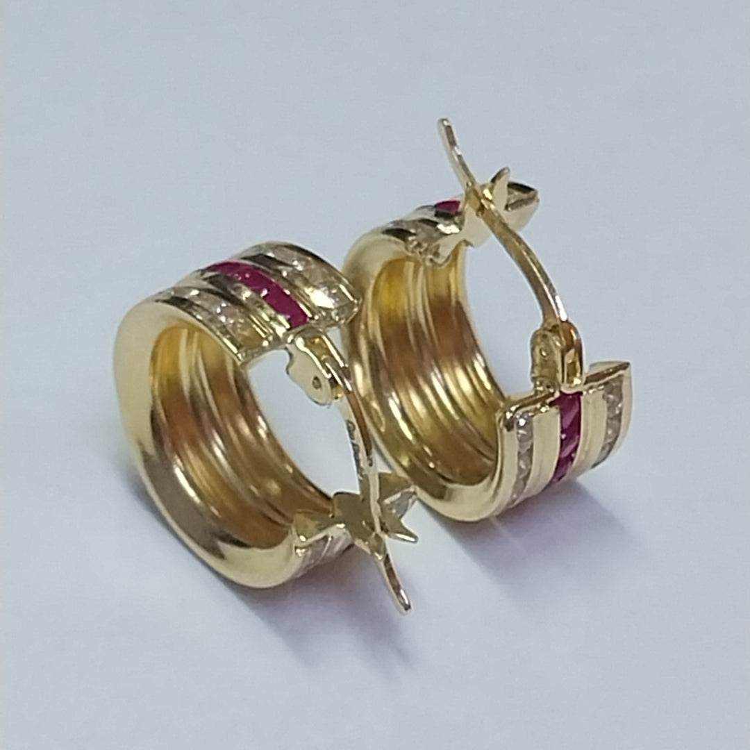 ARRACADAS ORO 14K 2.5 (NUEVO)