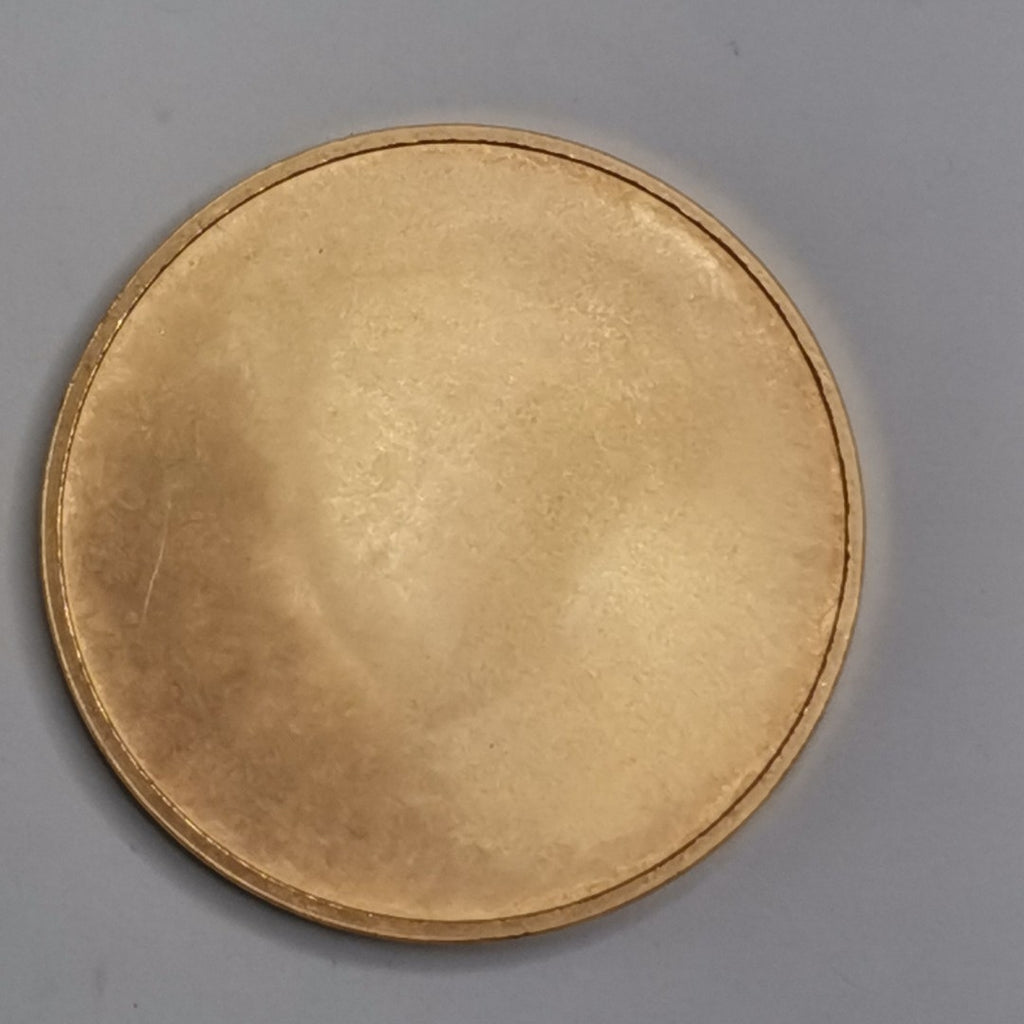 MEDALLA CONMEMORATIVA ORO 21 K 41,90 GRMS (SEMINUEVO)