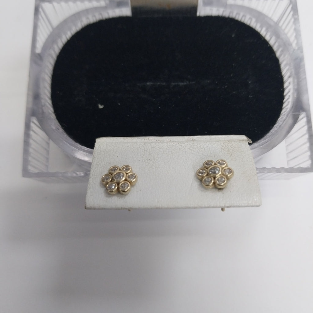 BROQUELES ORO 10K 1.2 (NUEVO)