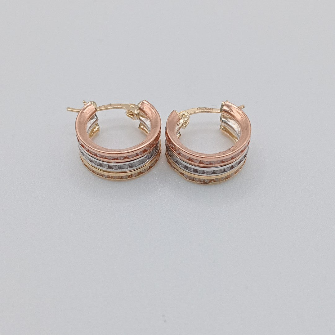 ARRACADAS ORO 14K 2.7 (NUEVO)