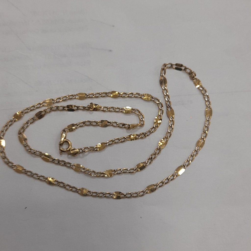 CADENA. ORO. 14 K 2.2 GRMS (SEMINUEVO)