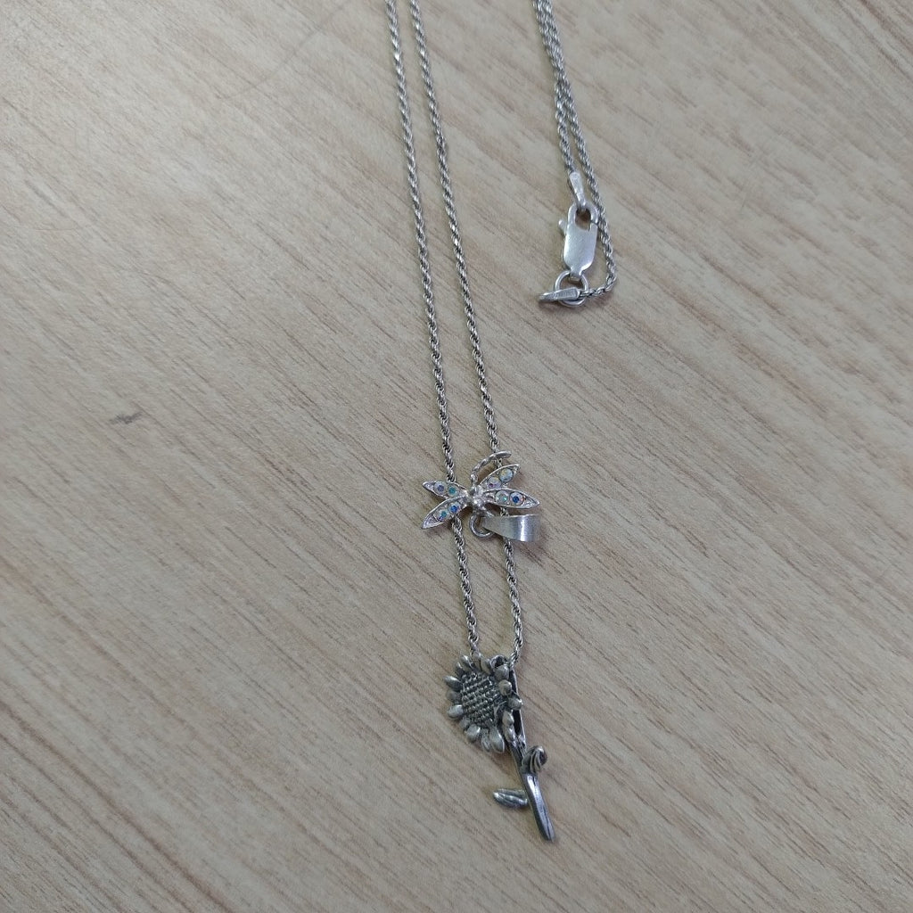 CADENA, DIJE. PLATA. 22.7 GRMS (SEMINUEVO)