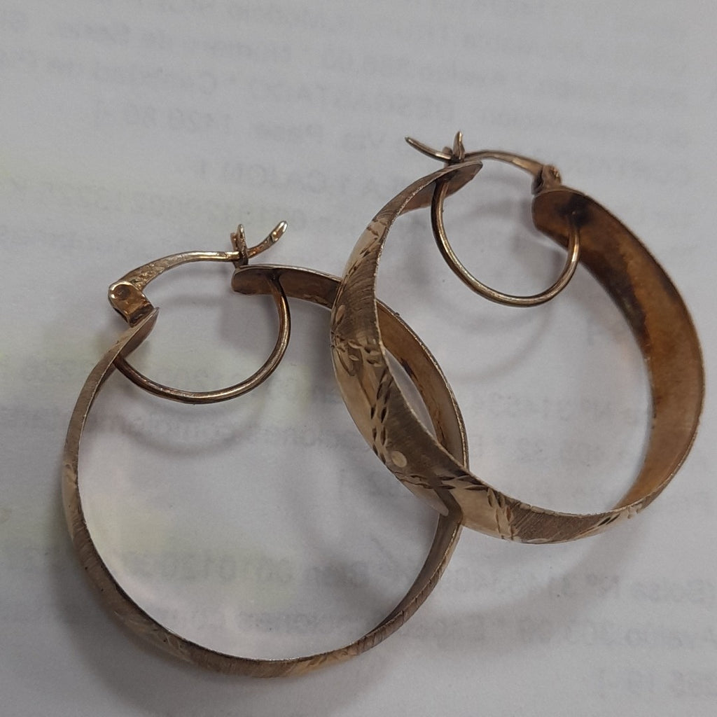 K1 4,50 GRMS 14 K ESPECIFICACIONES COMPLEMENTARIAS PAR DE ARRACADAS (SEMINUEVO)