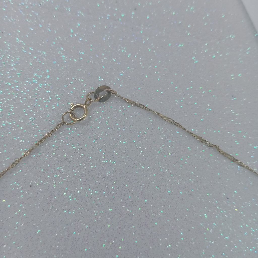 GARGANTILLA. ORO, ORO COMBINADO. 10 K 1.3 GRMS (SEMINUEVO)