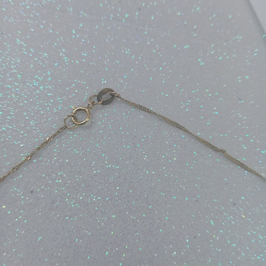 GARGANTILLA. ORO, ORO COMBINADO. 10 K 1.3 GRMS (SEMINUEVO)