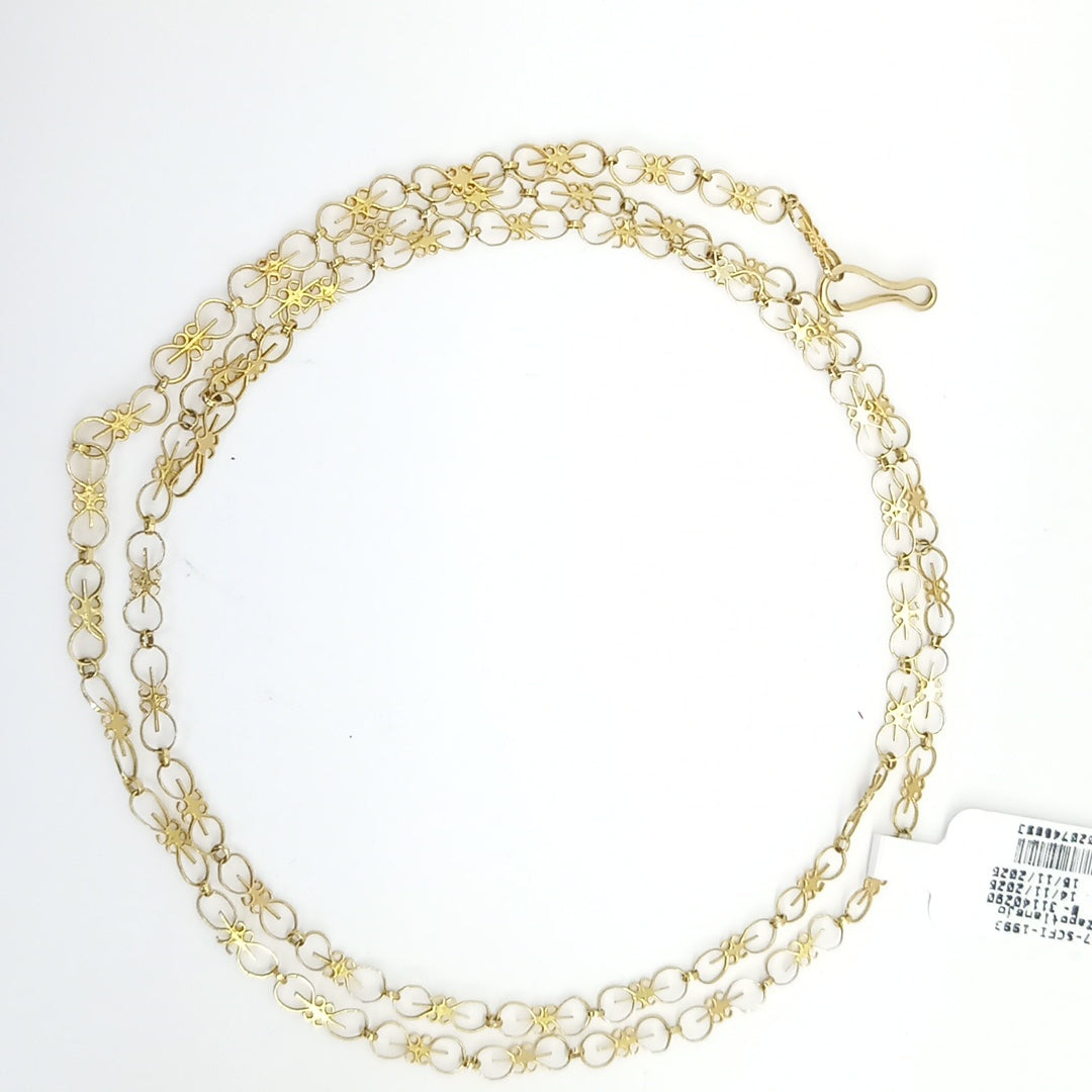 CADENA. ORO. 14 K 9.5 GRMS (SEMINUEVO)