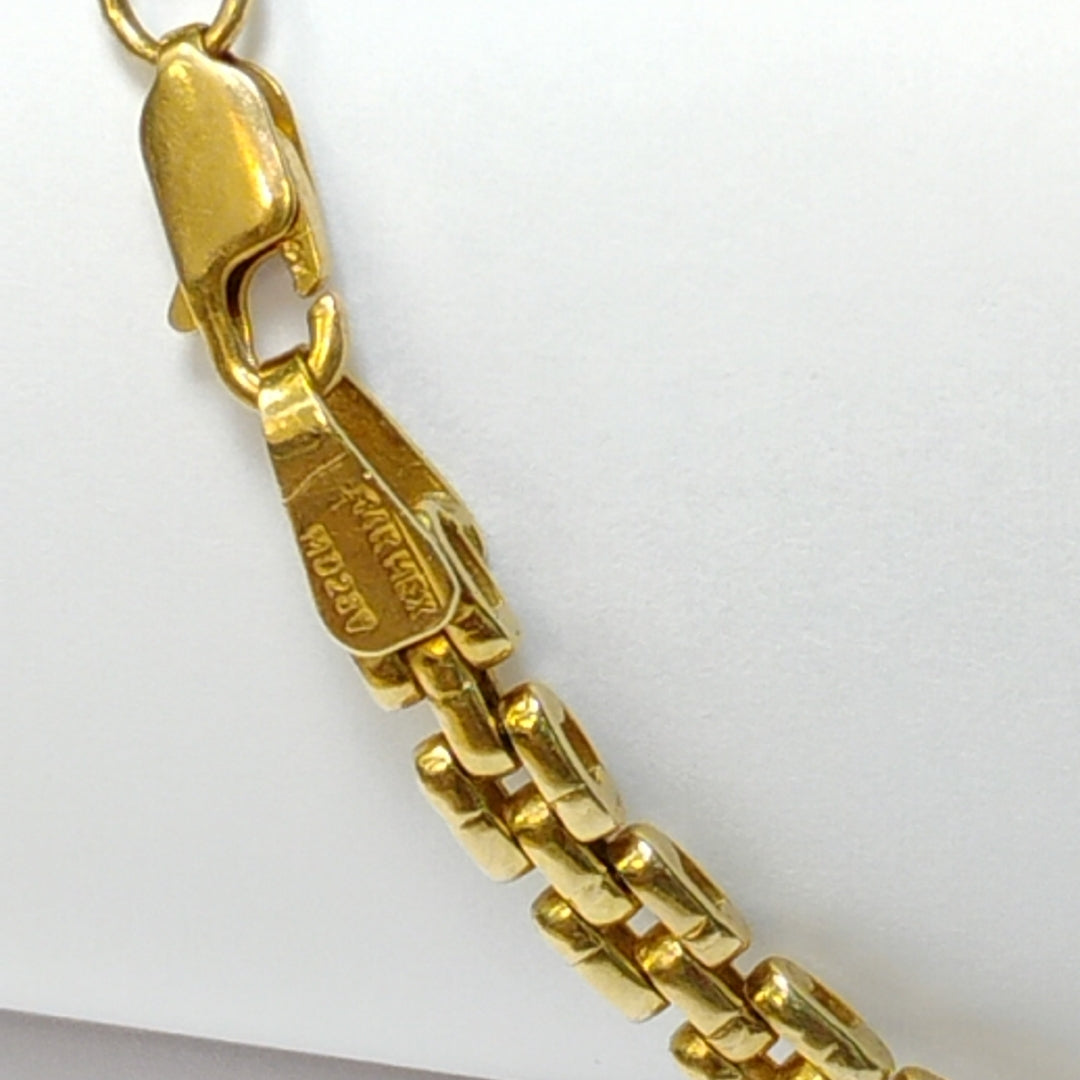 K1 30,40 GRMS 14 K ESPECIFICACIONES COMPLEMENTARIAS CADENA ESLABONES TIPO ROLEE (SEMINUEVO)