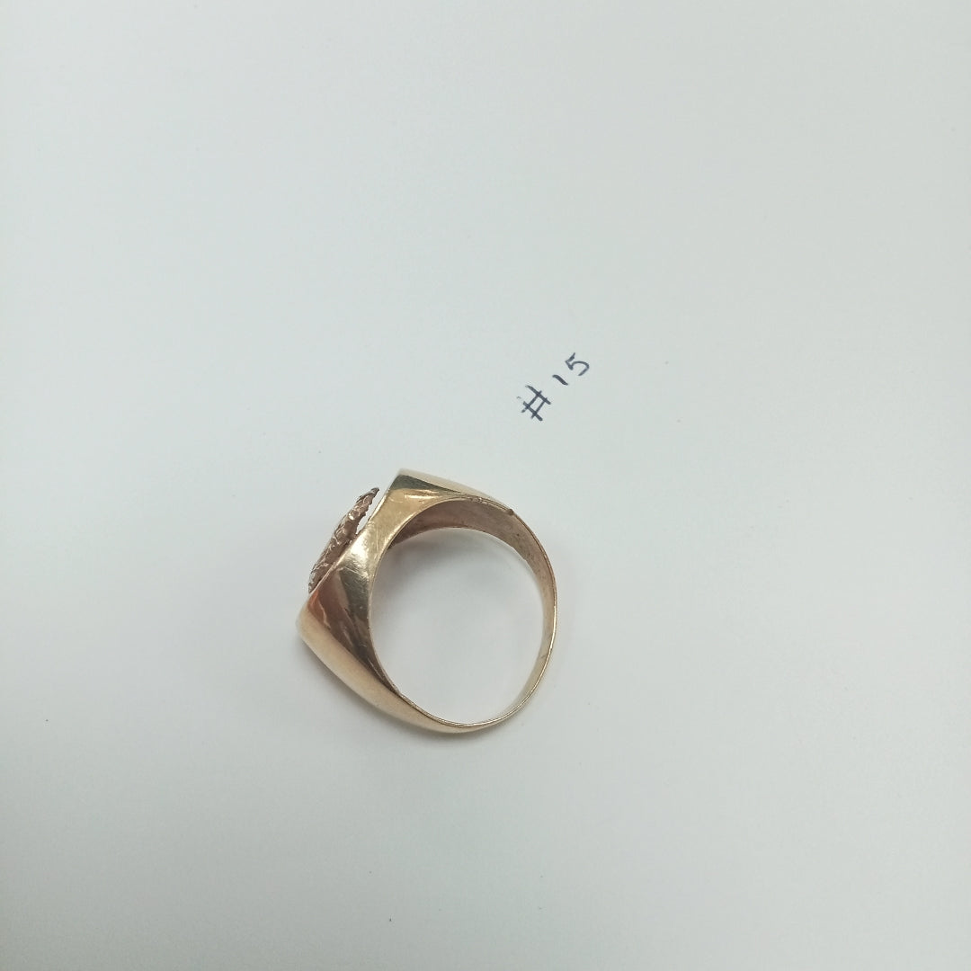 K1 11,70 GRMS 10 K ESPECIFICACIONES COMPLEMENTARIAS ANILLO MTV HERREDURA CON CA (SEMINUEVO)