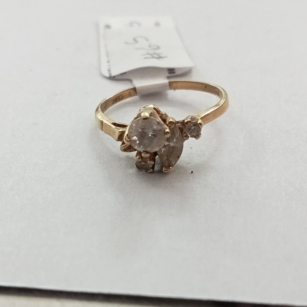 ANILLO ORO 10 K 1,60 GRMS (SEMINUEVO)