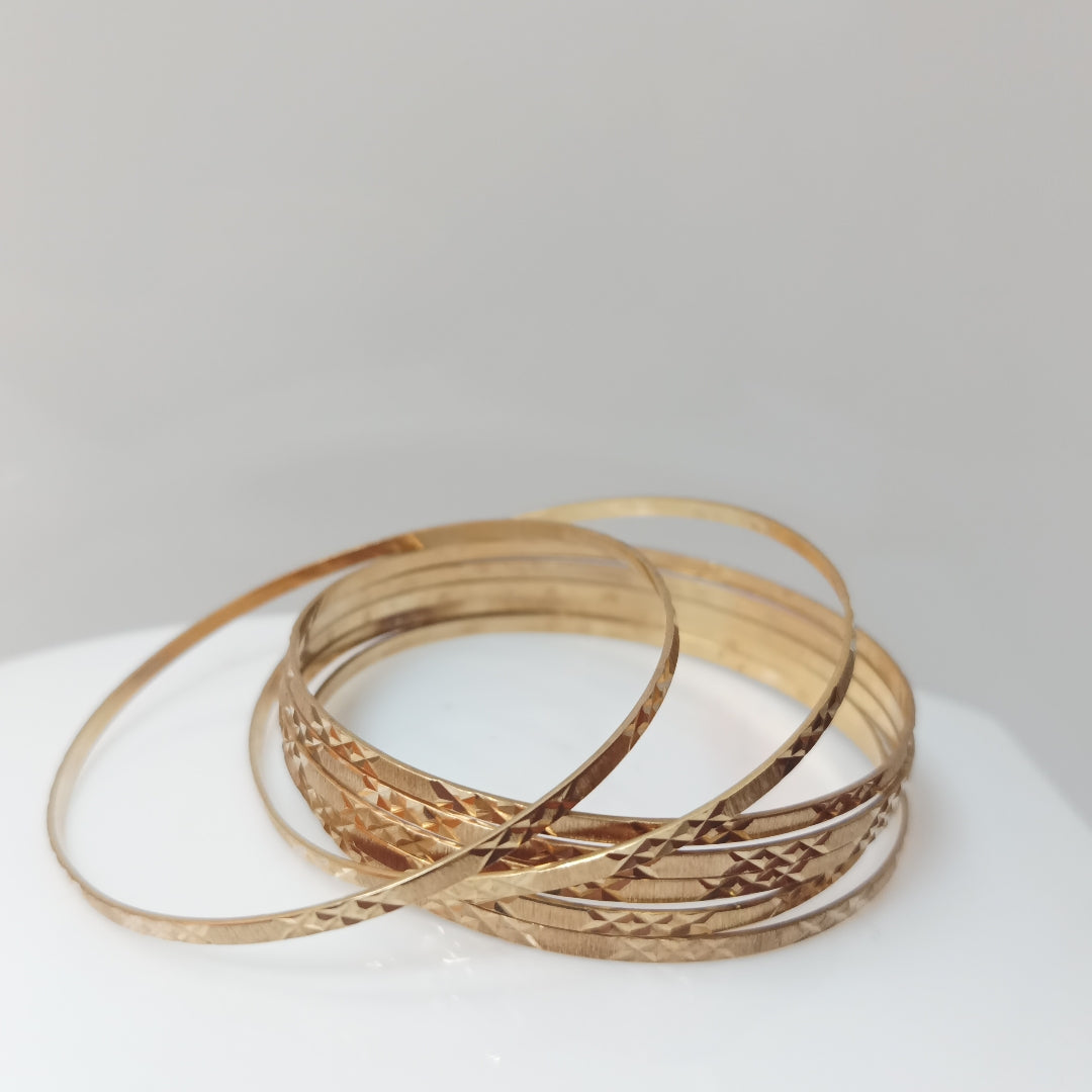 SEMANARIO DE PULSERAS ORO 10 K 18,30 GRMS (SEMINUEVO)