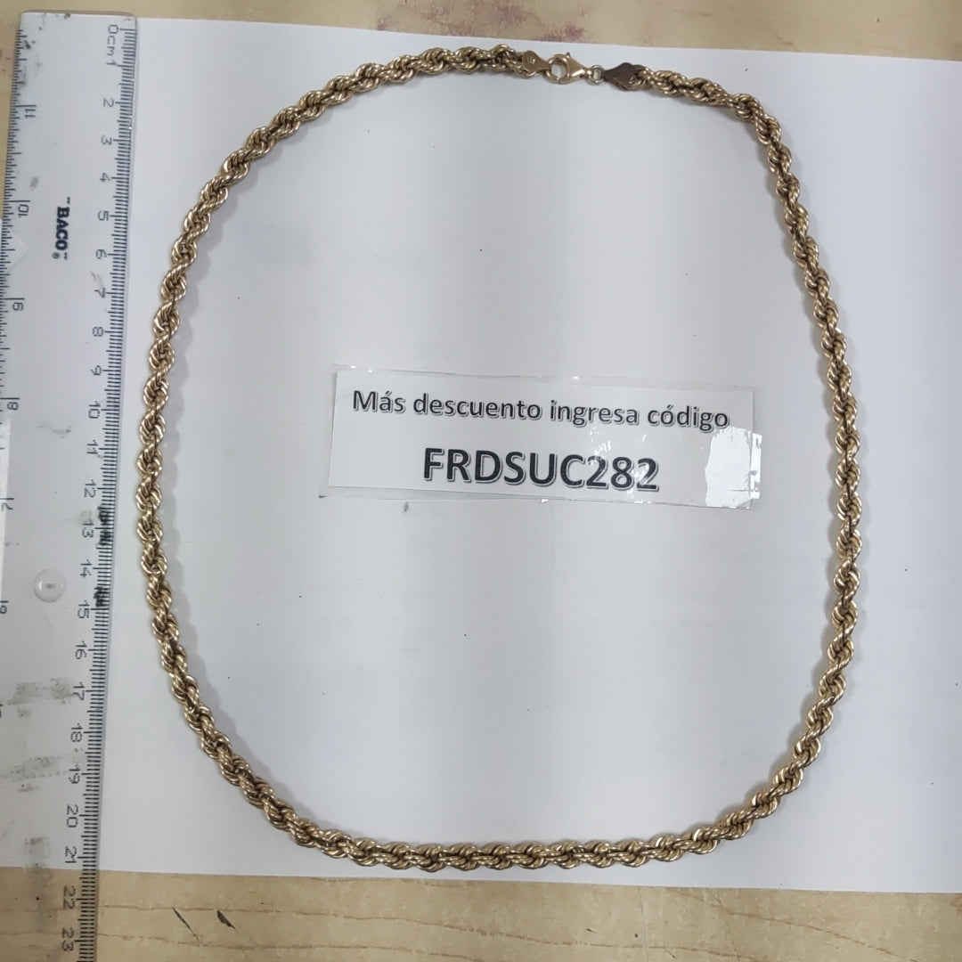 CADENA. ORO. 8 K 17.6 GRMS (SEMINUEVO)